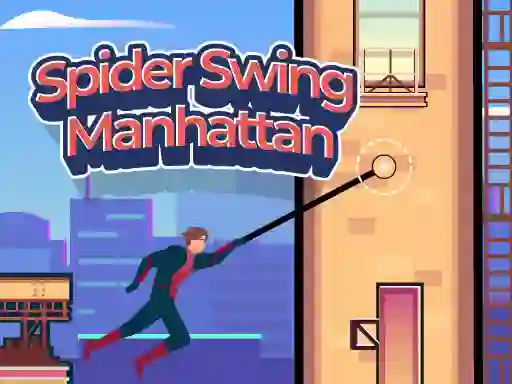 Trò chơi Spider Swing Manhattan trực tuyến