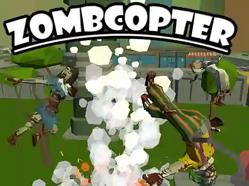 Trò chơi Zombcopter trực tuyến