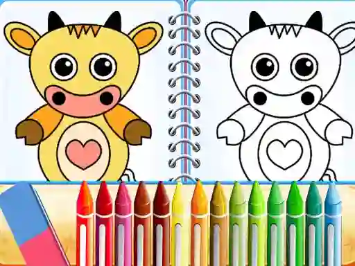 Trò chơi Lovely Pets Coloring Pages trực tuyến
