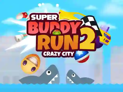 Trò chơi Super Buddy Run 2 Crazy City trực tuyến