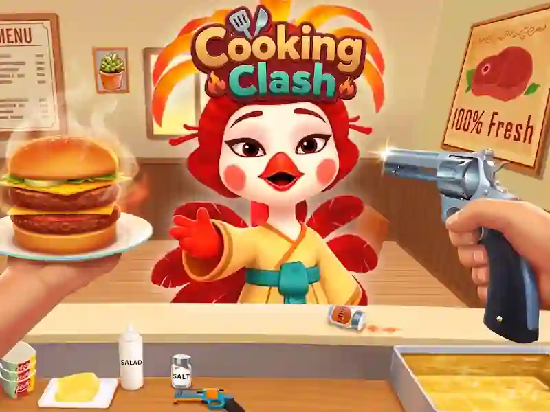 Trò chơi Cooking Clash trực tuyến