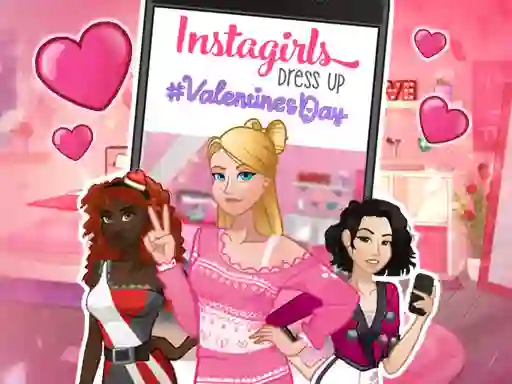 Trò chơi Instagirls: Valentine Dress Up trực tuyến