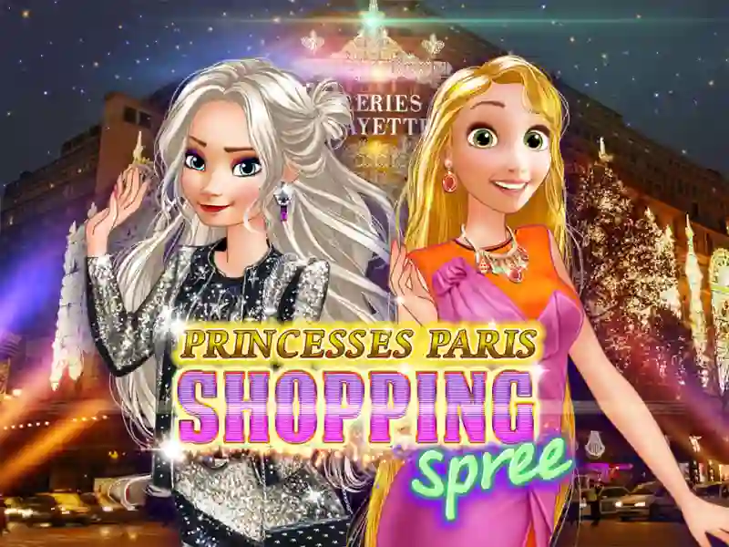 Trò chơi Princesses in Paris: fun shopping trực tuyến