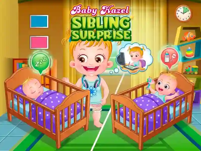 Trò chơi Baby Hazel: Sibling Surprise trực tuyến
