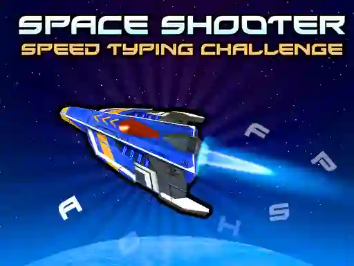 Trò chơi Space Shooter: Speed Typing Challenge trực tuyến