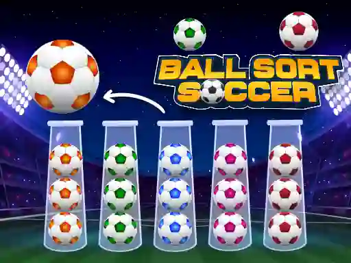 Trò chơi Ball Sort Soccer trực tuyến