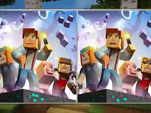 Trò chơi Pixel Craft Differences trực tuyến