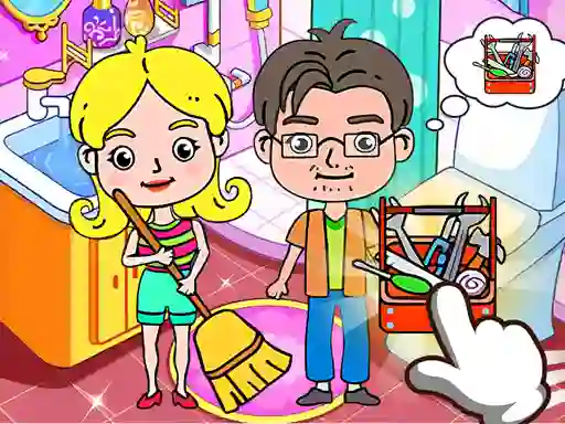 Trò chơi Toka Boka Home Clean Up Design trực tuyến