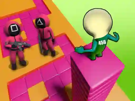 Trò chơi Squid Game Stacky Maze trực tuyến