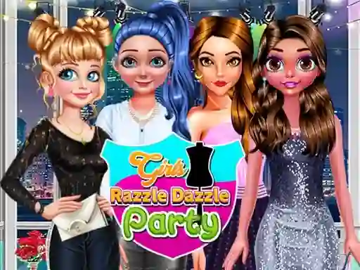 Trò chơi Girls Razzle Dazzle Party trực tuyến