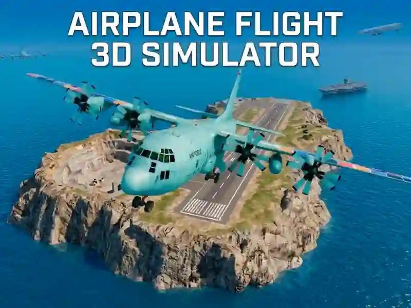 Trò chơi Airplane Flight 3D Simulator trực tuyến
