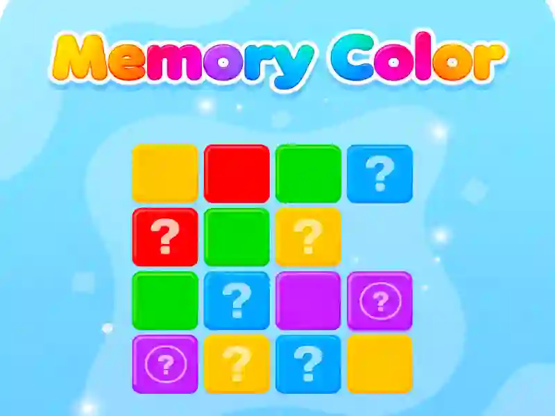 Trò chơi Memory Color trực tuyến