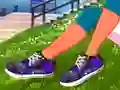 Trò chơi DIY Galaxy Shoes trực tuyến