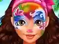 Trò chơi Oceania Princess Moana Face Art trực tuyến