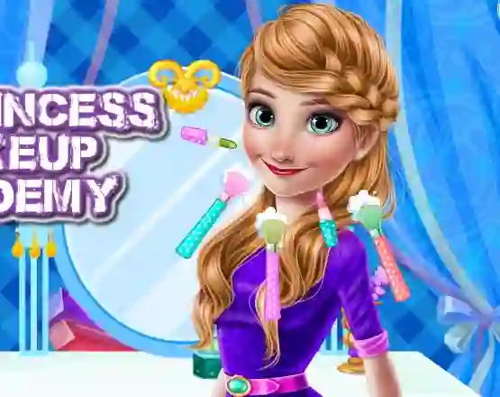 Trò chơi Ice Princess Make Up Academy trực tuyến