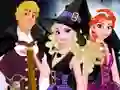 Trò chơi Frozen Team Halloween trực tuyến