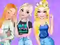 Trò chơi Princesses and Pets Matching Outfits trực tuyến