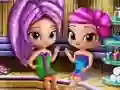 Trò chơi Glittery Genies Realife Sauna trực tuyến