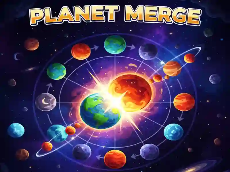 Trò chơi Planet Merge trực tuyến