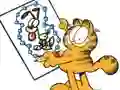Trò chơi Garfield connects the dots trực tuyến