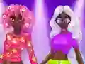 Trò chơi Princess Incredible Spring Neon Hairstyles trực tuyến