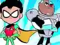 Trò chơi Teen Titans Jigsaw trực tuyến
