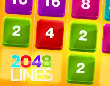 Trò chơi 2048 Lines trực tuyến