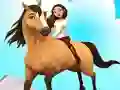 Trò chơi Horse Run 3D trực tuyến