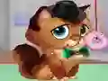 Trò chơi Kitty Playground Deco trực tuyến