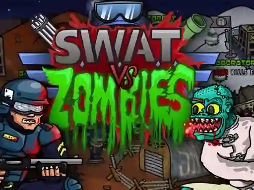 Trò chơi Swat vs Zombies trực tuyến