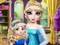 Trò chơi Ice Queen Mommy Real Makeover trực tuyến