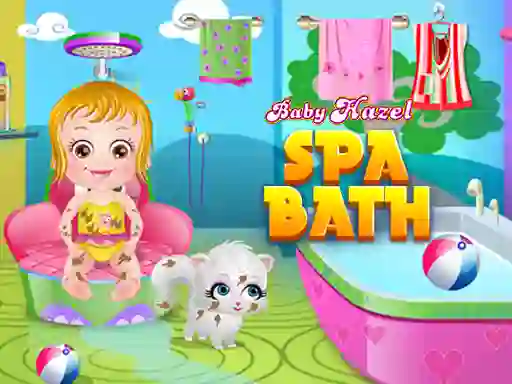 Trò chơi Baby Hazel Spa Bath trực tuyến