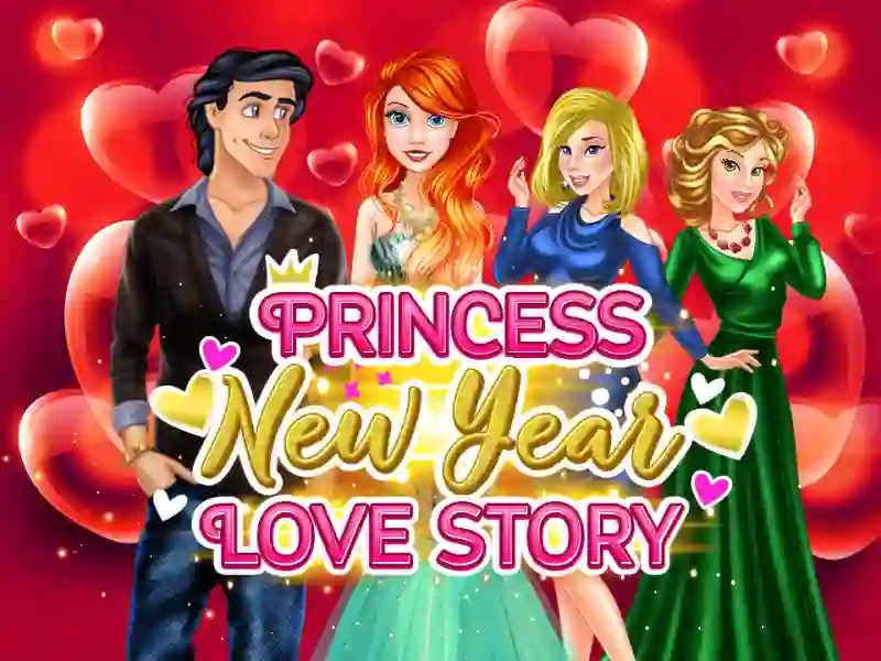 Trò chơi Princess New Year Love Story trực tuyến