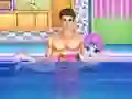 Trò chơi Baby Taylor Learn Swimming trực tuyến