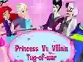 Trò chơi Princess Vs. Villains Tug-of-war trực tuyến