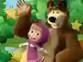 Trò chơi Little Girl And The Bear Hidden Stars trực tuyến