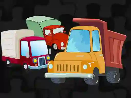 Trò chơi Cartoon Truck Jigsaw trực tuyến