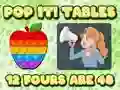 Trò chơi Pop It  Tables trực tuyến