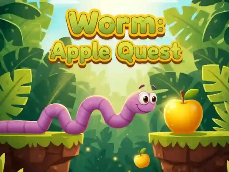 Trò chơi Worm:  Apple Quest trực tuyến