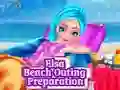 Trò chơi Elsa Beach Outing Preparation trực tuyến
