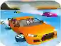 Trò chơi Crazy Water Surfing Car Race trực tuyến
