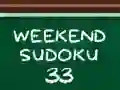 Trò chơi Weekend Sudoku 33 trực tuyến