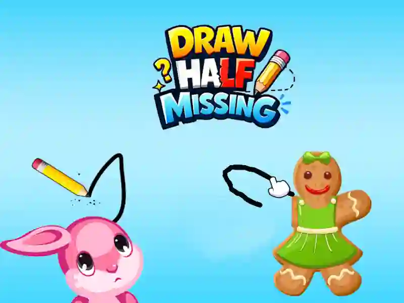 Trò chơi Draw Half Game trực tuyến