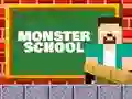 Trò chơi Monster School: Roller Coaster & Parkour trực tuyến