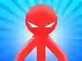 Trò chơi Red Stickman vs Monster School trực tuyến