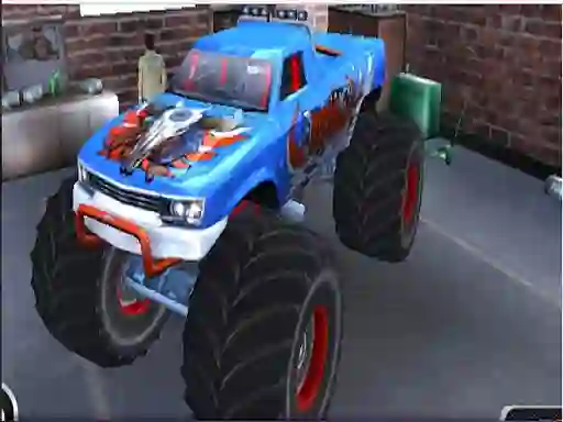 Trò chơi Monster Truck Stunt Adventure trực tuyến
