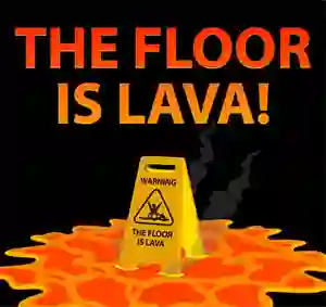 Trò chơi The Floor is Lava trực tuyến