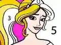 Trò chơi Princess Coloring By Number trực tuyến
