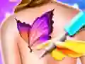 Trò chơi Barbie Funny Tattoo Shop trực tuyến