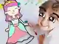Trò chơi Coloring Book: Prince And Princess trực tuyến